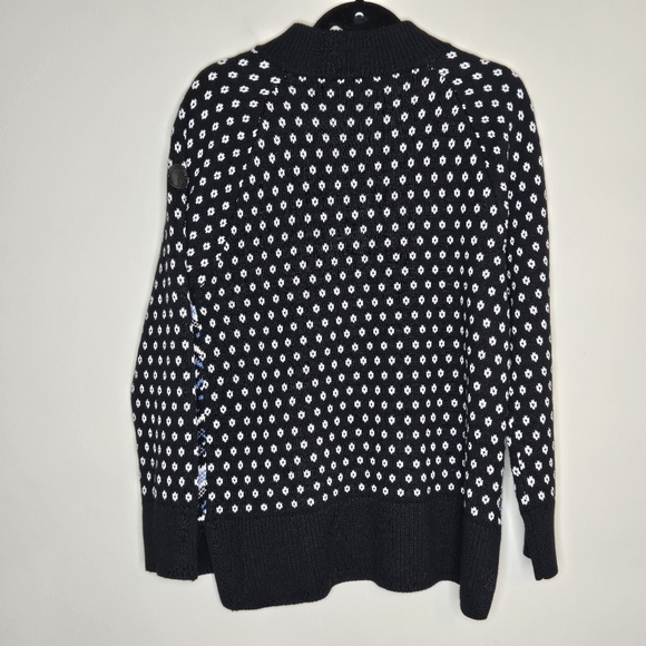 T by Talbots Fair Isle Mockneck Sweater Cozy Thermolite Blend Fair Isle 2024 - Picture 8 of 12